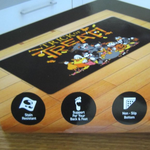 Disney Mickey Minnie Trick or Treat Halloween Anti Fatigue Kitchen Floor Mat - Picture 3 of 3